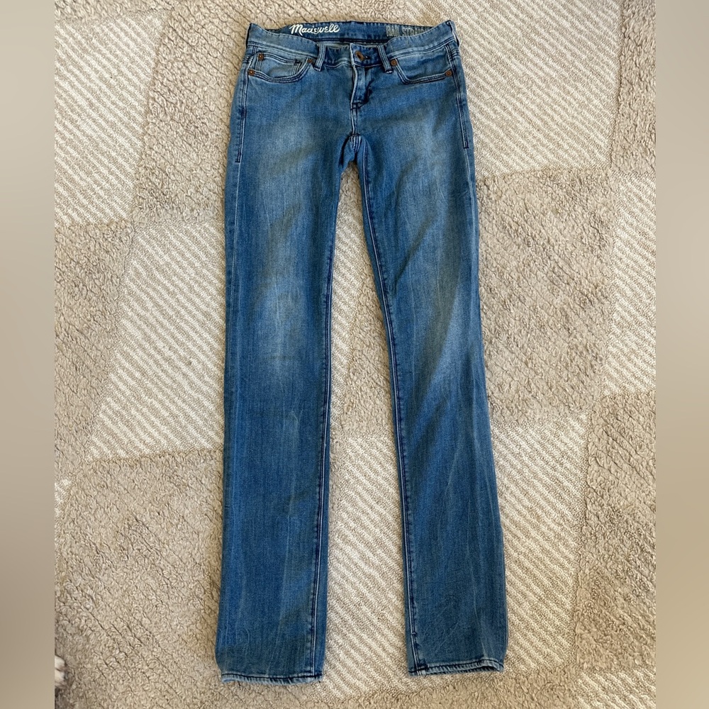Madewell Women's Blue Straight Leg Jeans